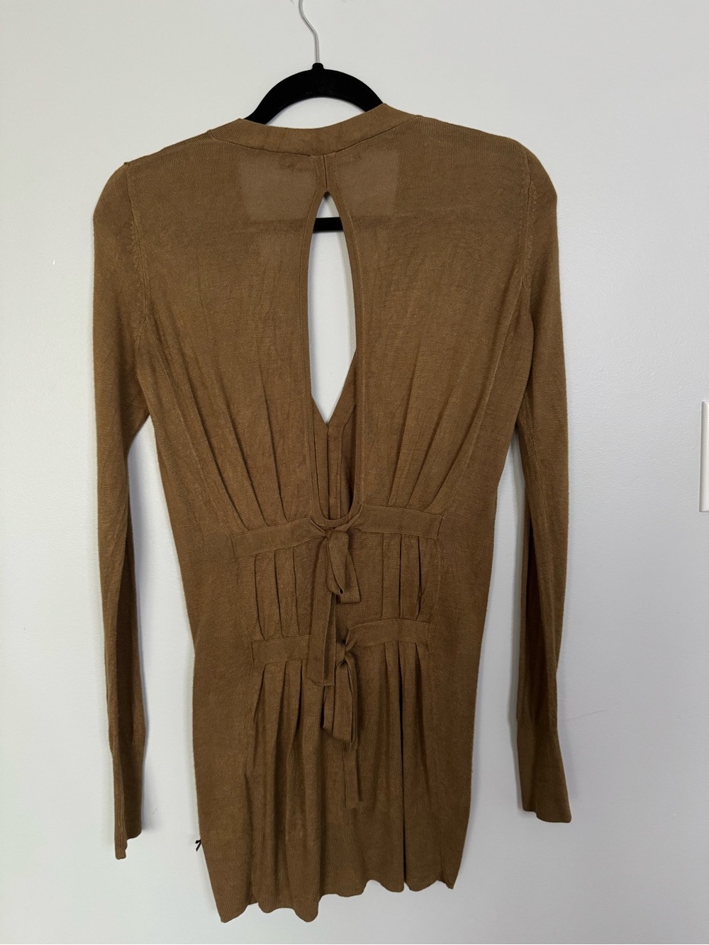 Paul Smith Black Label Open Back Longline Cardigan S - Picture 3 of 11